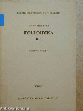 Kolloidika II/1.