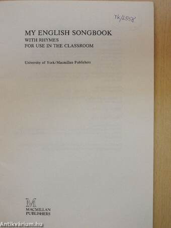 My English Songbook