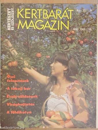 Kertbarát Magazin 1980-1985. (vegyes számok) (6 db)