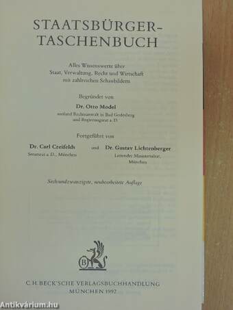 Staatsbürger-Taschenbuch