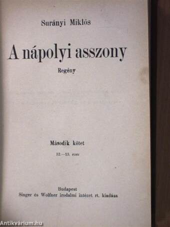 A nápolyi asszony I-II.