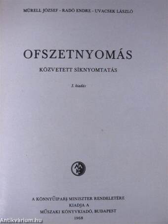 Ofszetnyomás