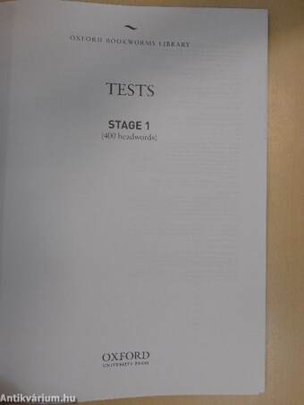 Tests Stage 1