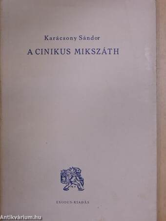 A cinikus Mikszáth