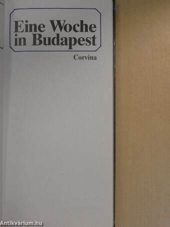 Eine Woche in Budapest