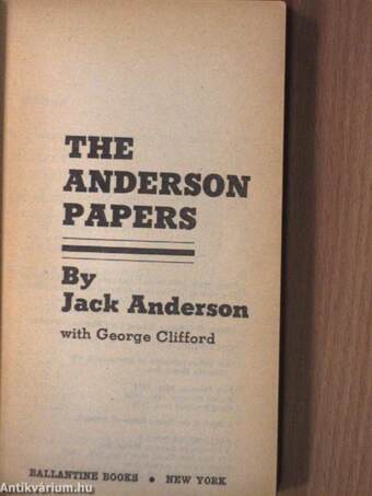 The Anderson Papers