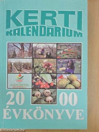 Kerti Kalendárium évkönyve 2000