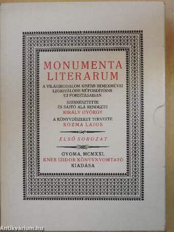 Monumenta Literarum I.