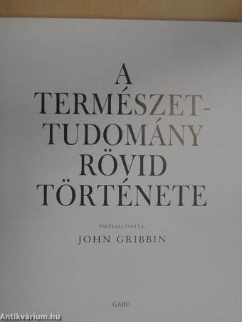 A természettudomány rövid története