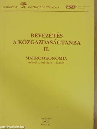 Bevezetés a közgazdaságtanba II.