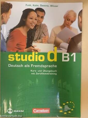 Studio d B1 - Kurs- und Übungsbuch - CD-vel