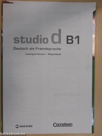 Studio d B1 - Kurs- und Übungsbuch - CD-vel