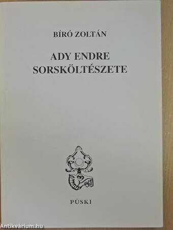 Ady Endre sorsköltészete