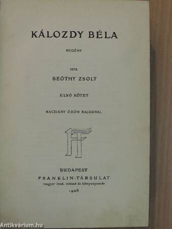 Kálozdy Béla I-II.