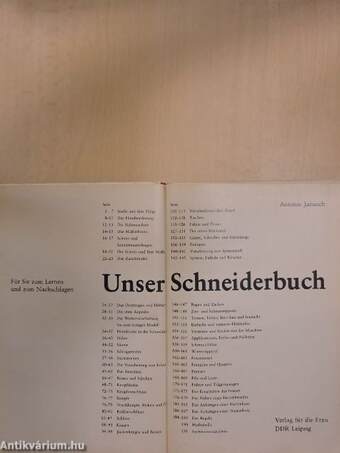 Unser Schneiderbuch