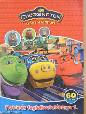 Chuggington matricás foglalkoztatókönyv 1.