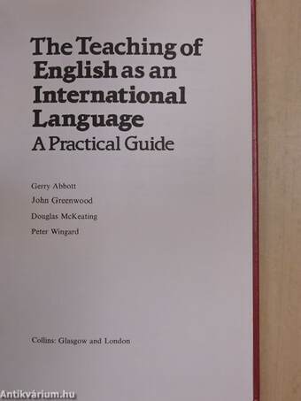 The Teaching of English as an International Language