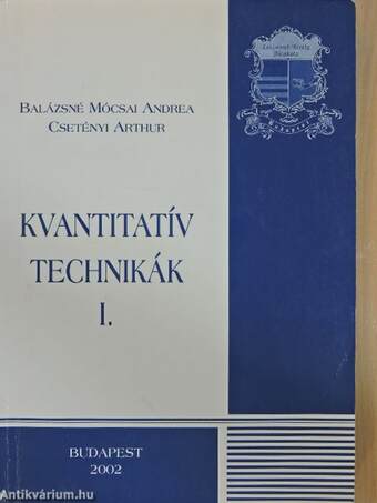 Kvantitatív technikák I.