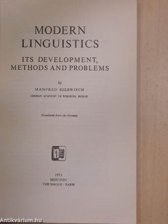 Modern Linguistics