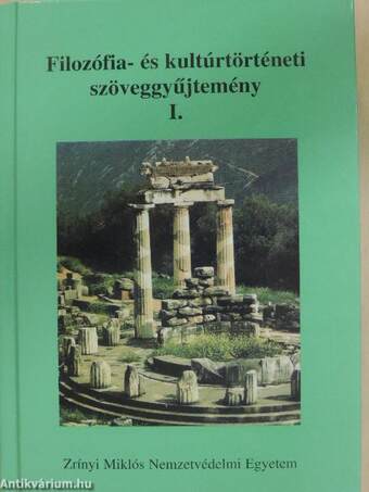 Filozófia- és kultúrtörténeti szöveggyűjtemény I-II.