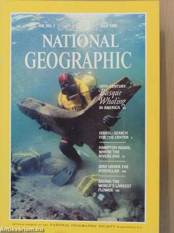 National Geographic 1985. (nem teljes évfolyam)