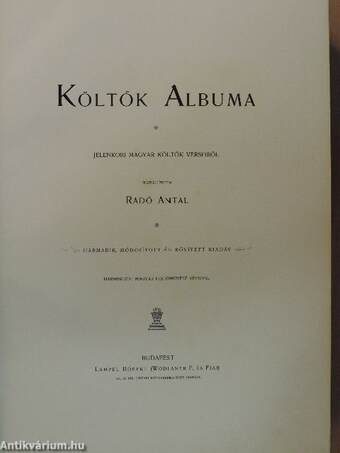 Költők albuma