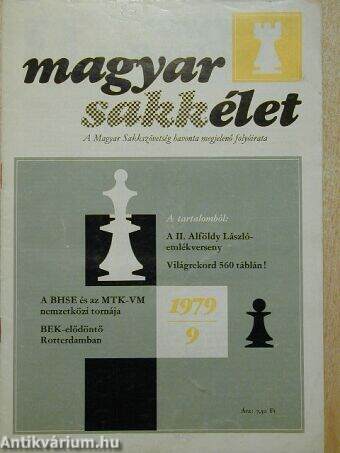 Magyar Sakkélet 1979. szeptember