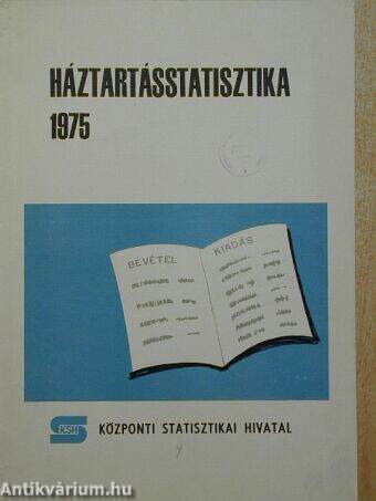 Háztartásstatisztika 1975