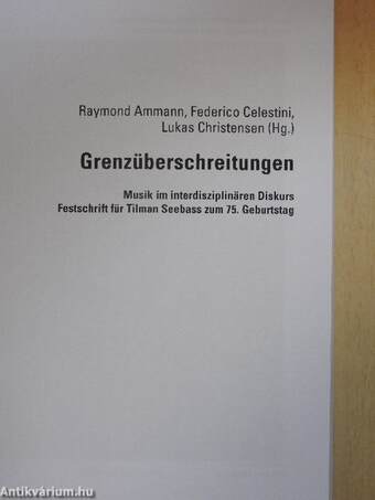 Grenzüberschreitungen