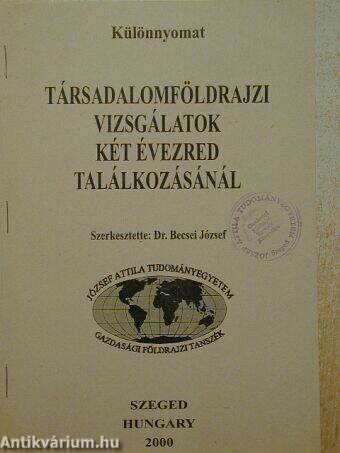 A magyarországi településállomány változásainak néhány sajátossága