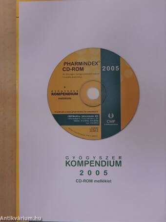 Gyógyszer kompendium 2005 - CD-vel