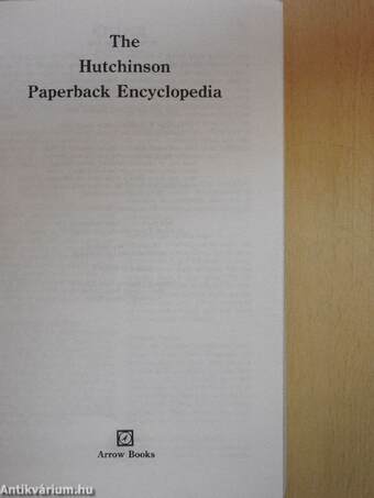 The Hutchinson Paperback Encyclopedia