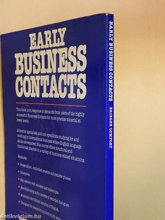 Early Business Contacts