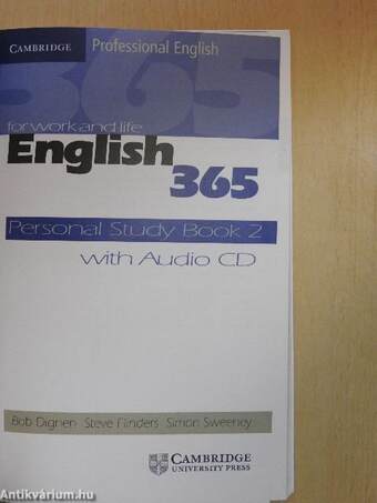 English 365 - Personal Study Book 2 - CD-vel