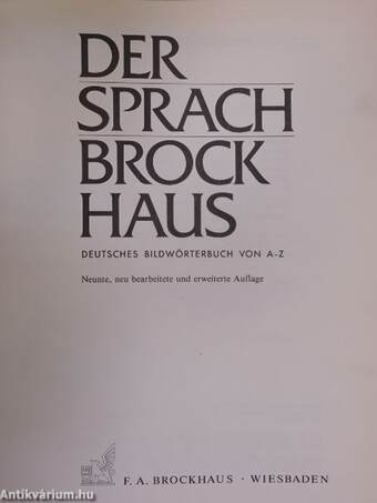 Der Sprach-Brockhaus