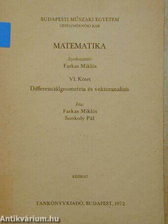 Matematika VI.