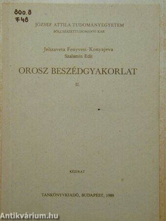 Orosz beszédgyakorlat II.