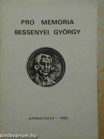 Pro memoria Bessenyei György