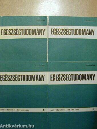 Egészségtudomány 1987/1-4.