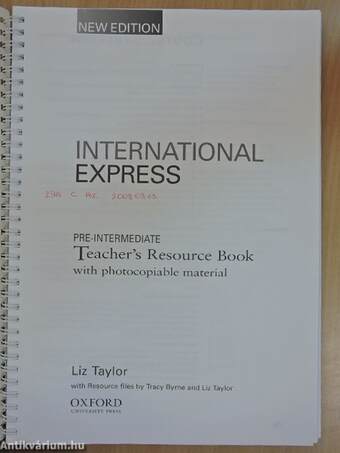 International Express - Pre-Intermediate - Teacher's Resource Book