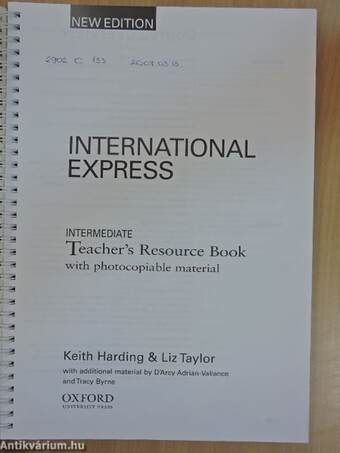 International Express - Intermediate - Teacher's Resource Book