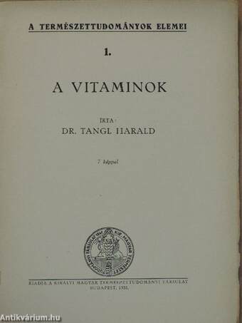 A vitaminok