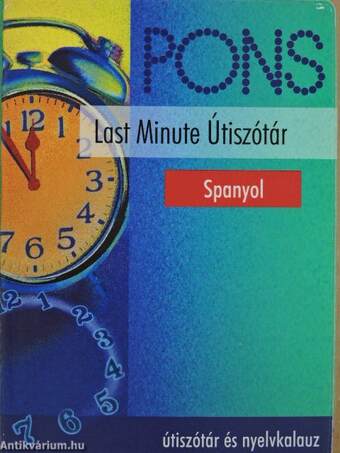 Pons Last Minute Útiszótár - Spanyol