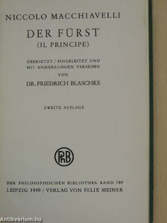 Der Fürst