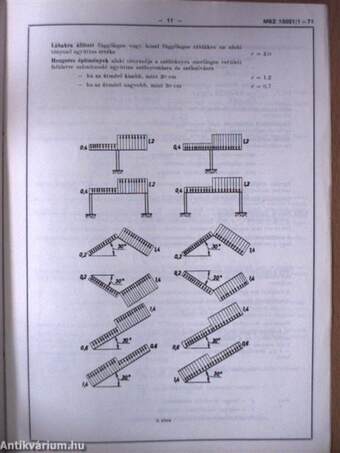 Építmények teherhordó szerkezeteinek erőtani tervezése 1974/11.