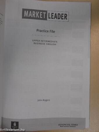 Market Leader - Upper Intermediate - Practice File