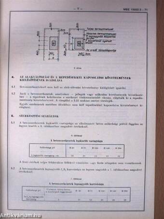 Építmények teherhordó szerkezeteinek erőtani tervezése 1975/3.