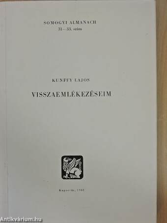 Visszaemlékezéseim