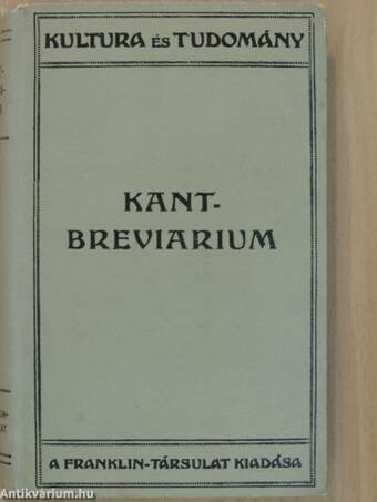 Kant-Breviarium