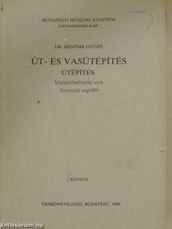 Út- és vasútépítés